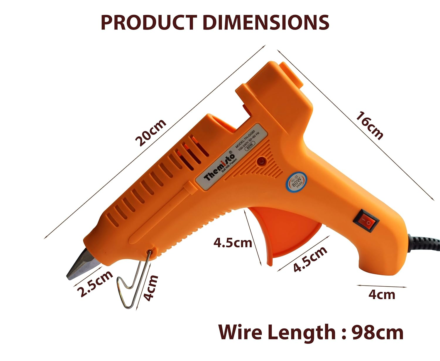 Fast Heating Hot Melt Glue Gun
