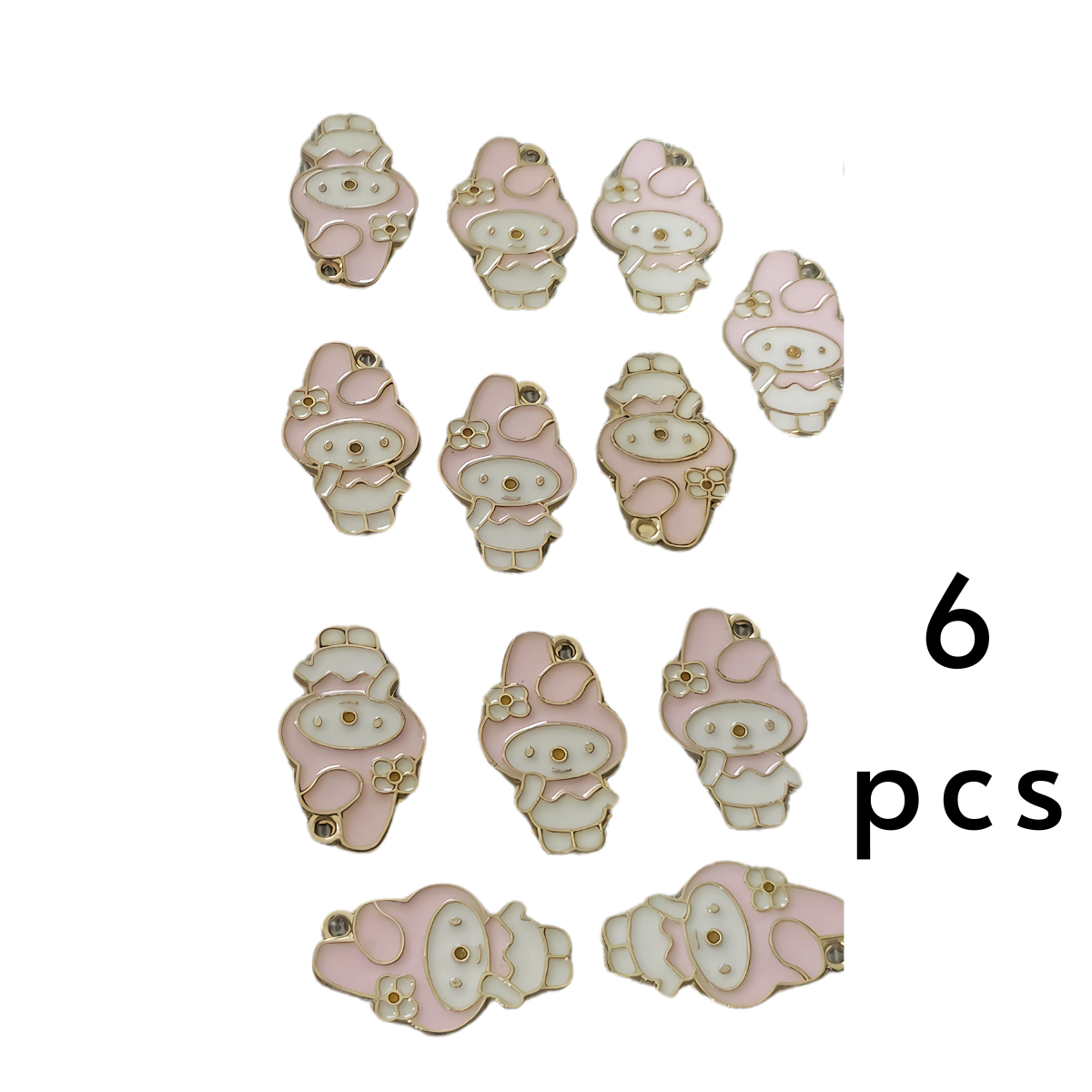 Cute Cartoon Enamel Charms for Bracelets & Jewelry