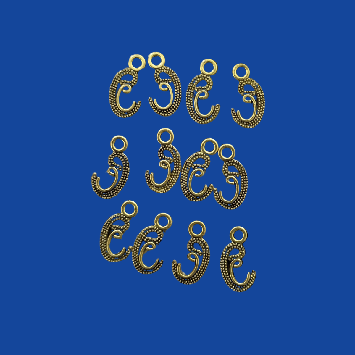 DIY Bronze Charm Mix (12pcs)