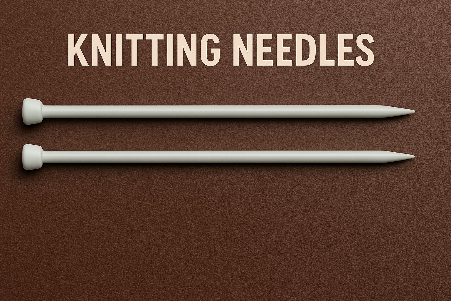 Premium Stainless Steel Knitting Needles