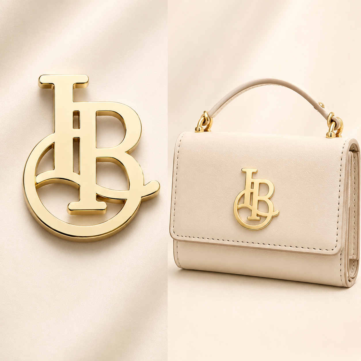 Gold Monogram Logo
