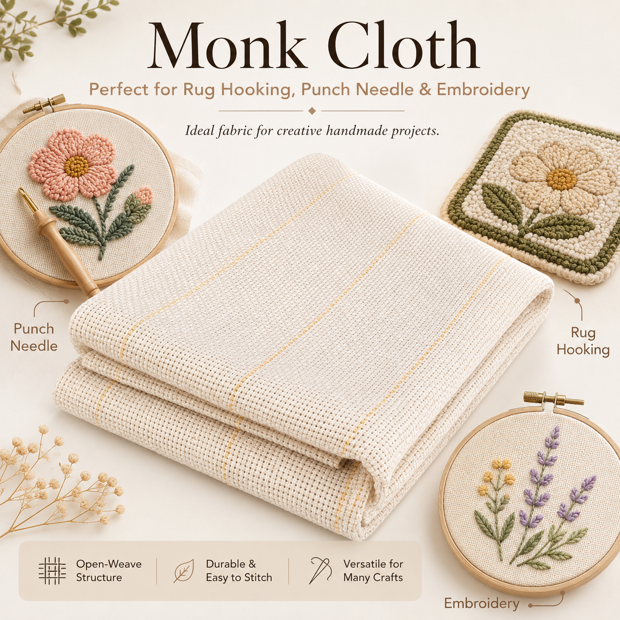 Monk Cloth fabric