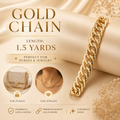 Gold Chain for Purses & Jewelry