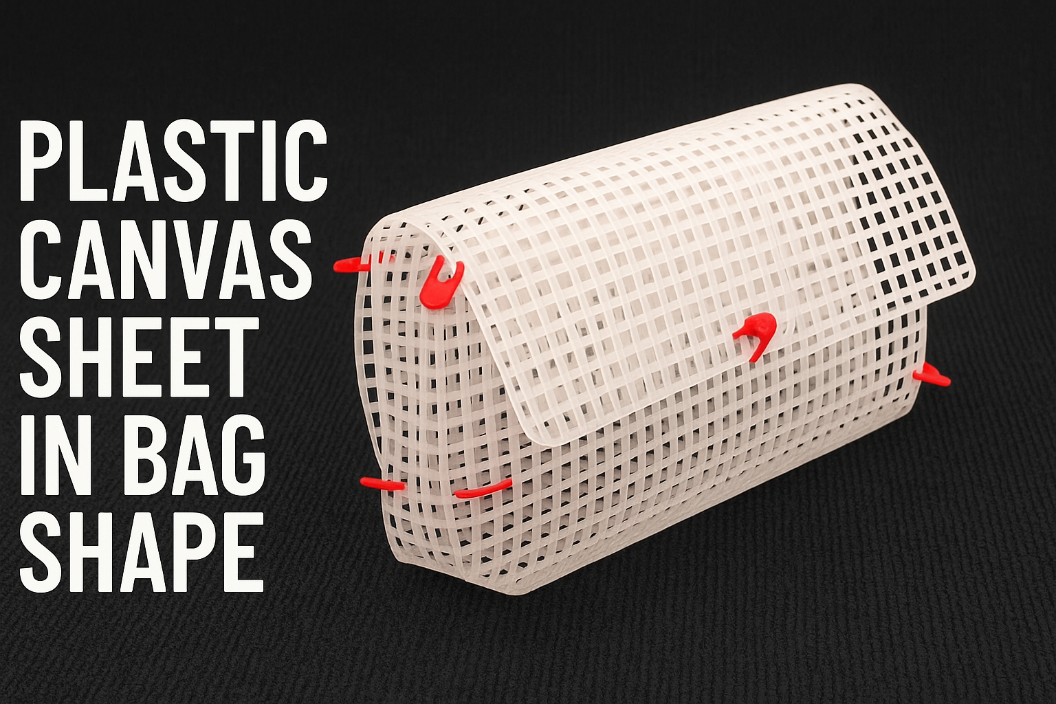 Plastic Canvas Sheet for DIY Bag Crafting