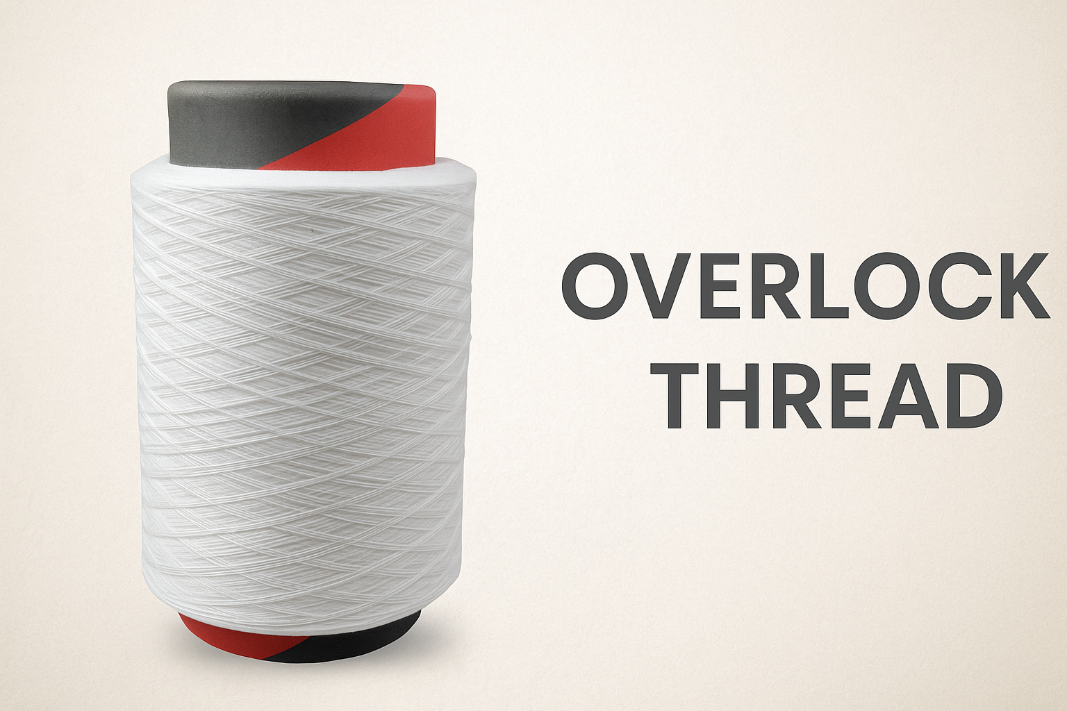 Overlock Serger Thread Cone | Durable & Lint-Free Polyester