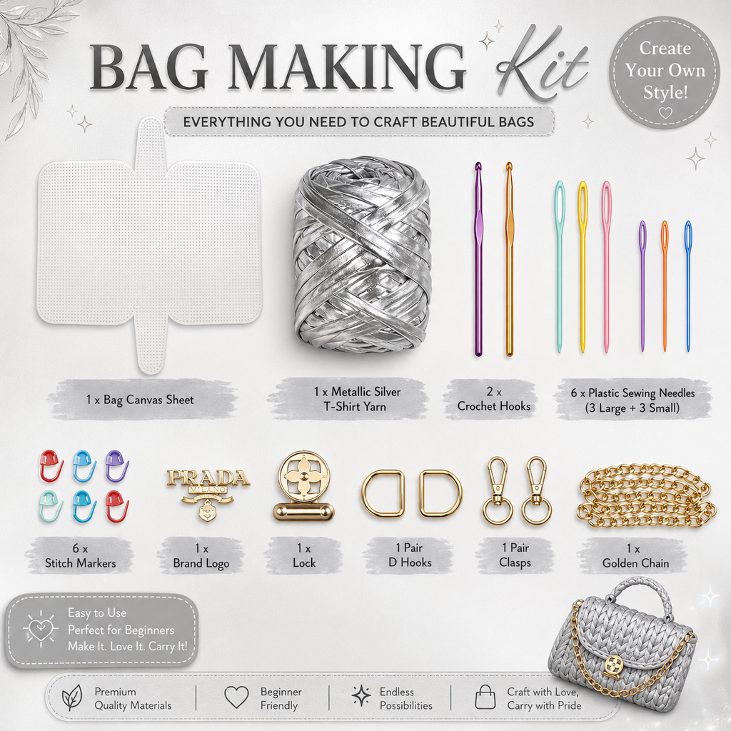 Silver hardware kit