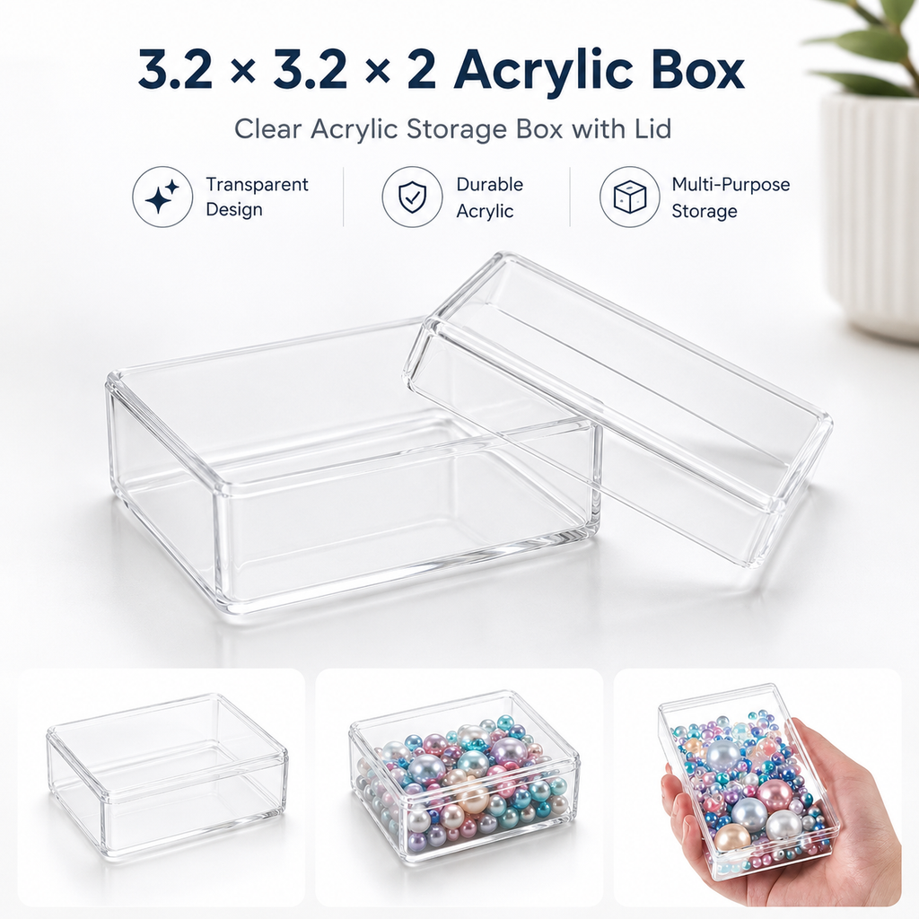 Acrylic Box with Lid