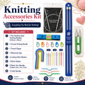 Knitting Accessories Kit with Needles (27 Pcs)