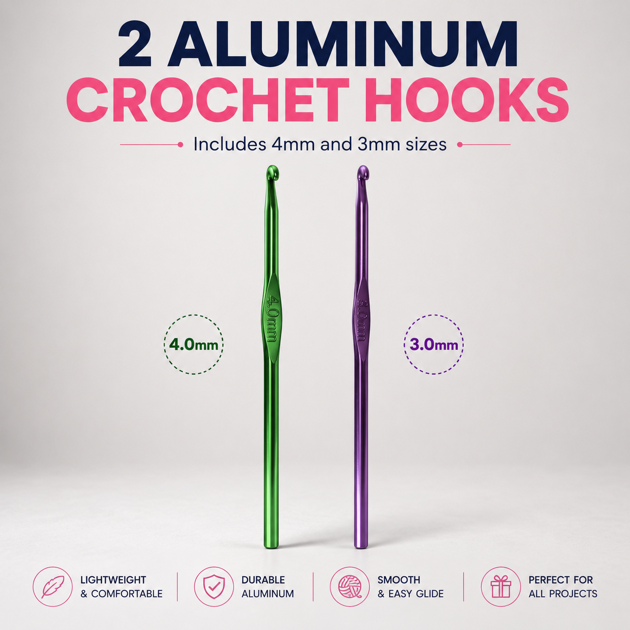 Beginner Crochet Kit with Guide Book