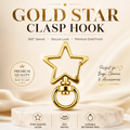 Gold Star Clasp Hook
