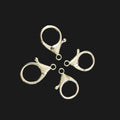 Premium 34mm Chunky Lobster Clasp (1pc) | Golden Silver