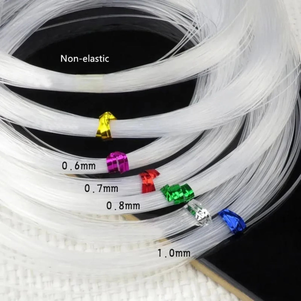 Clear Nylon Fish Wire for Beads DIY Crafts | Transparent