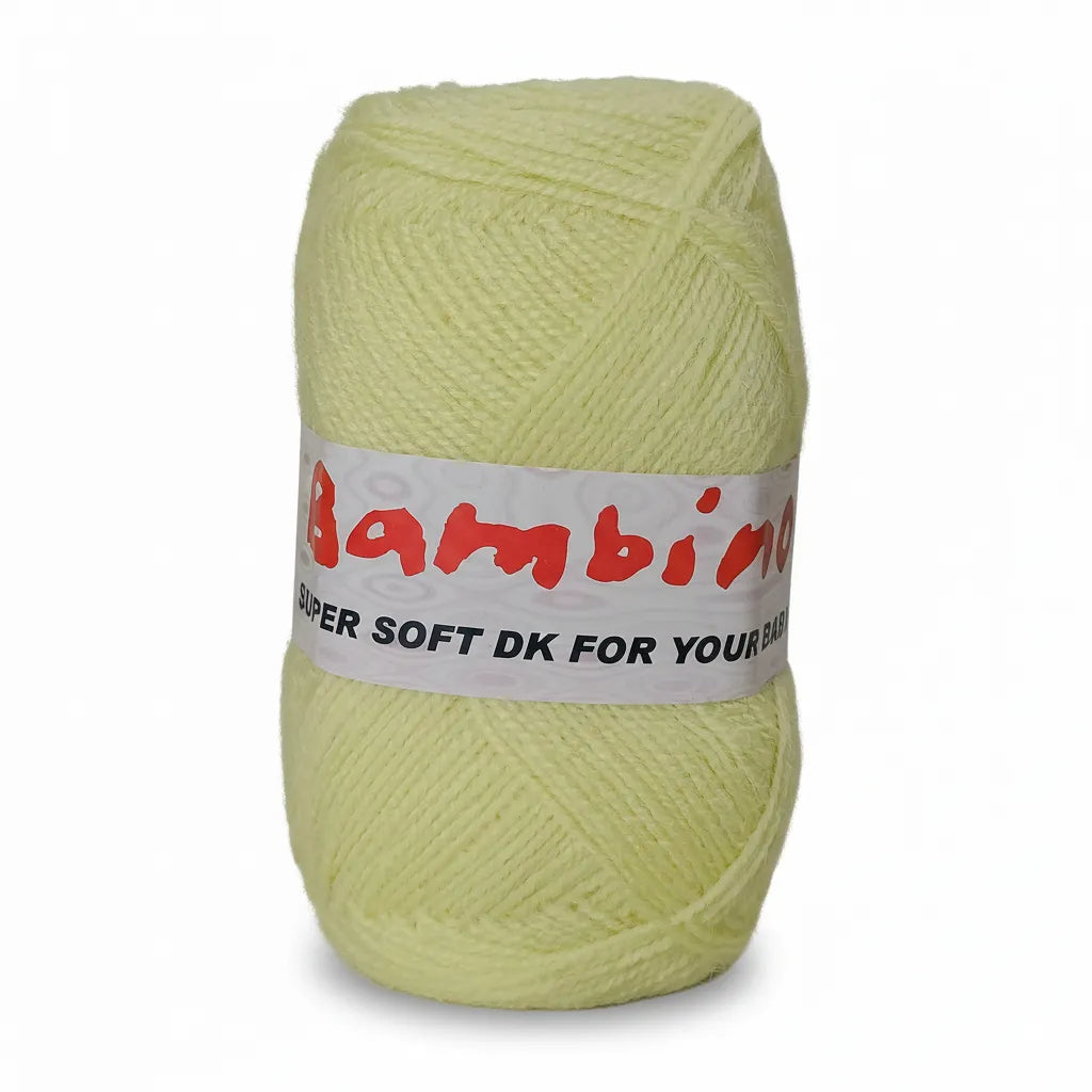 Bambino 3Ply DK Wool Blend Yarn (90-100g) | Soft & Warm