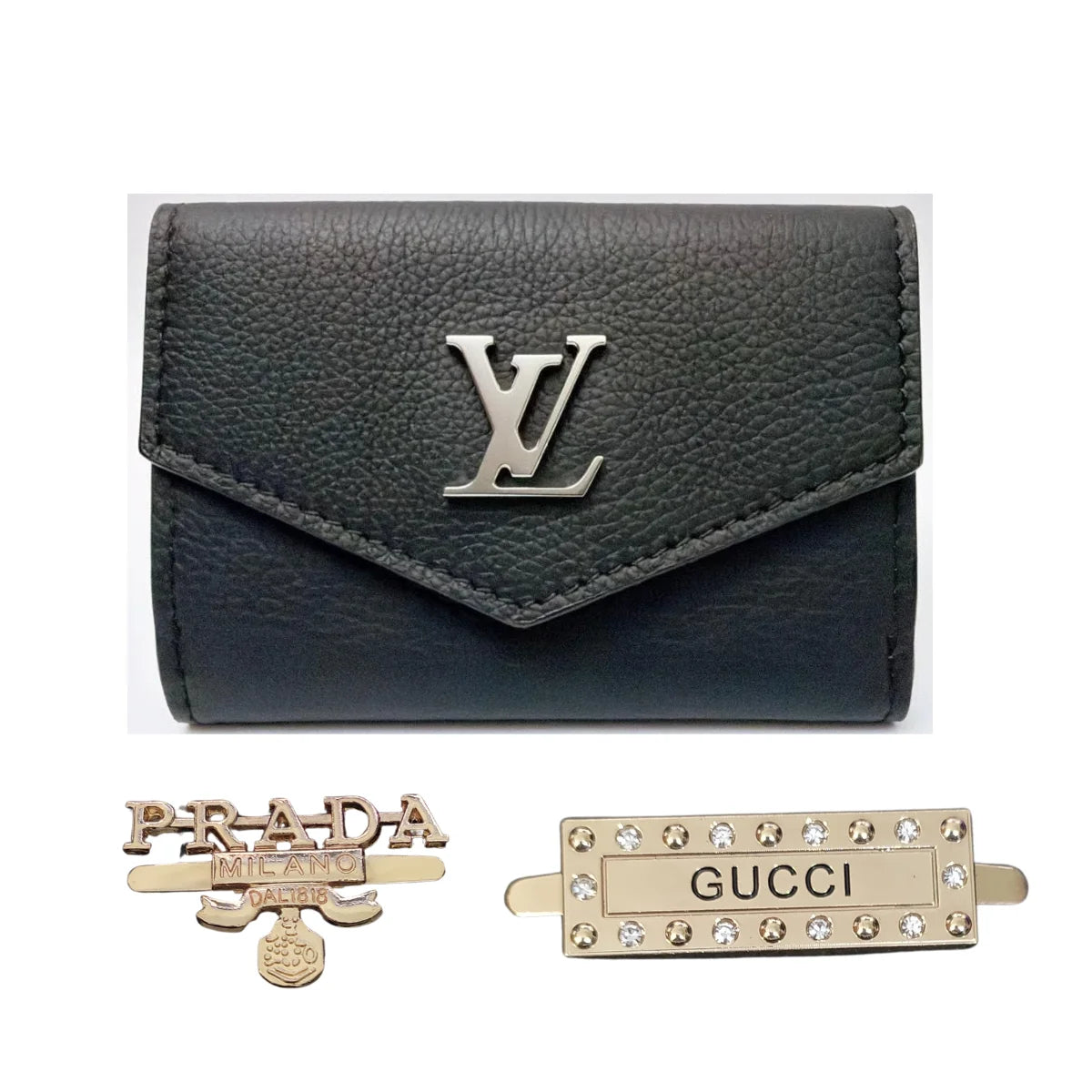 Premium Golden Metal Brand Logos | Handbags Purses DIY