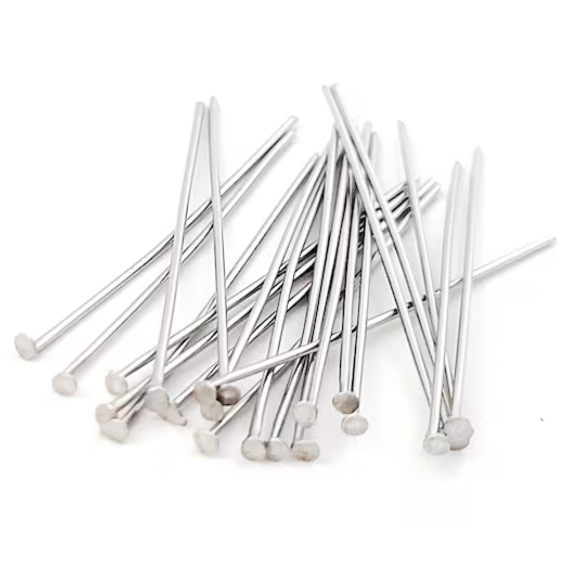 1" Head Pins (50g) | Gold & Silver Jewelry Making Supply