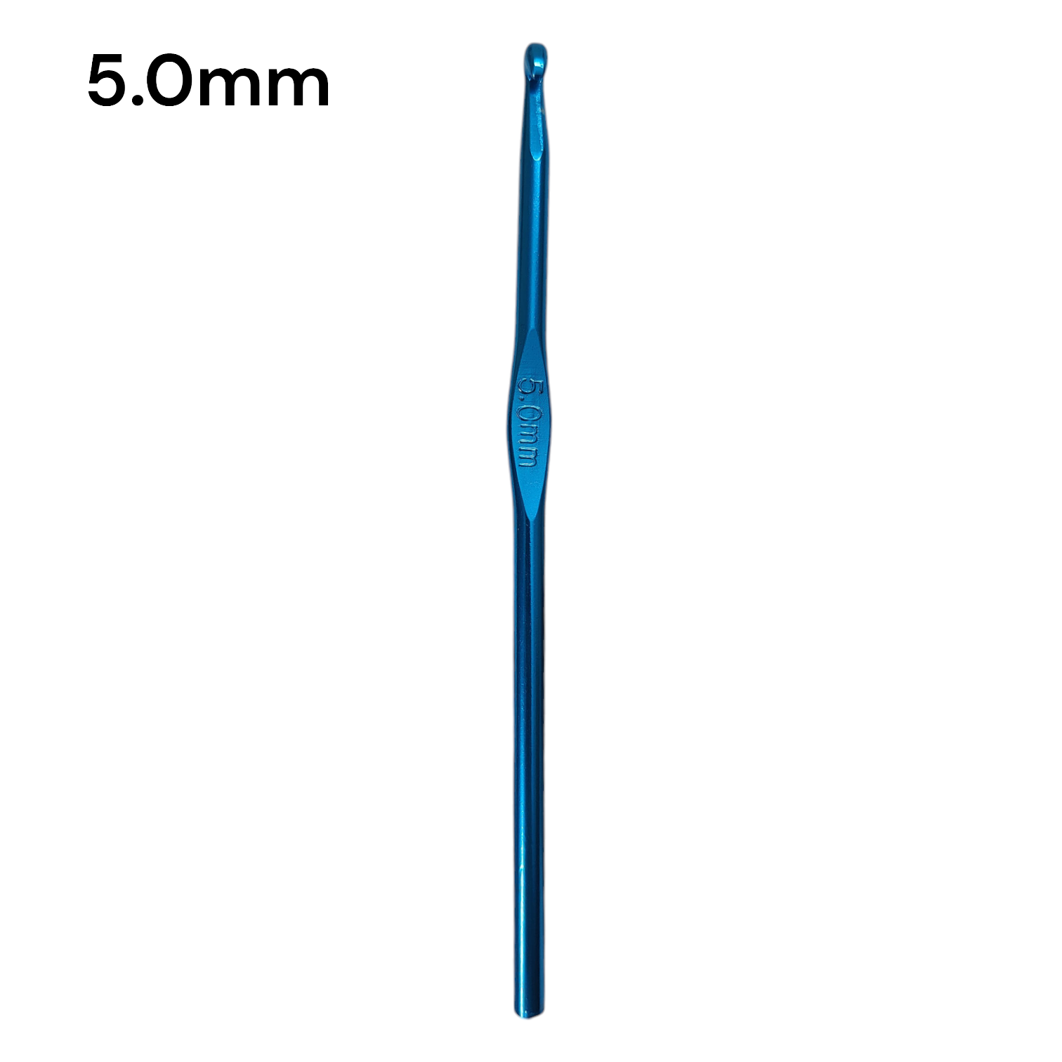 Aluminium Crochet Hook Set – 14 Sizes (2mm–14mm) Multicolor