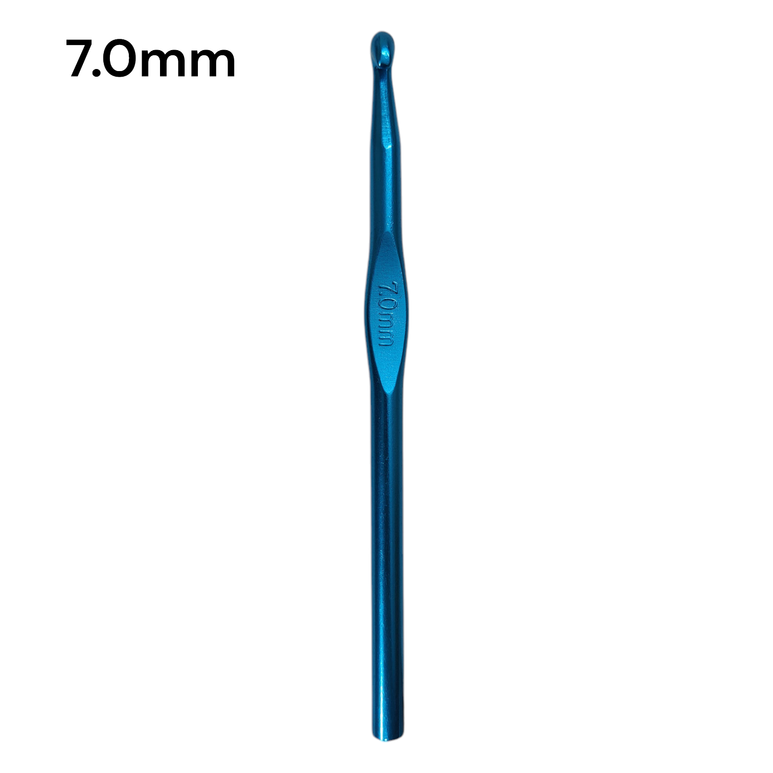 Aluminium Crochet Hook Set – 14 Sizes (2mm–14mm) Multicolor