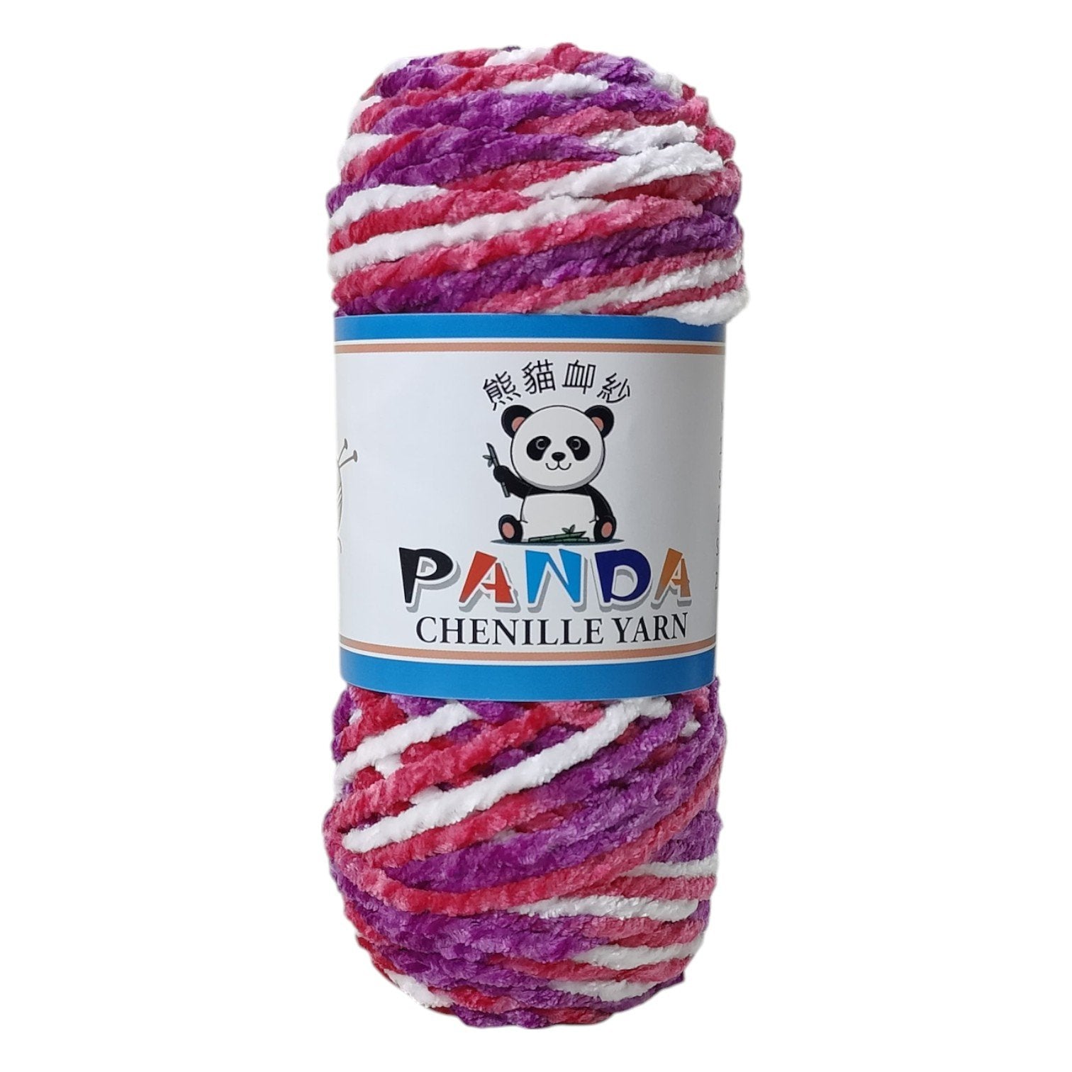 Panda Chenille Multi Velvet Yarn – 100g Super-Soft Chenille