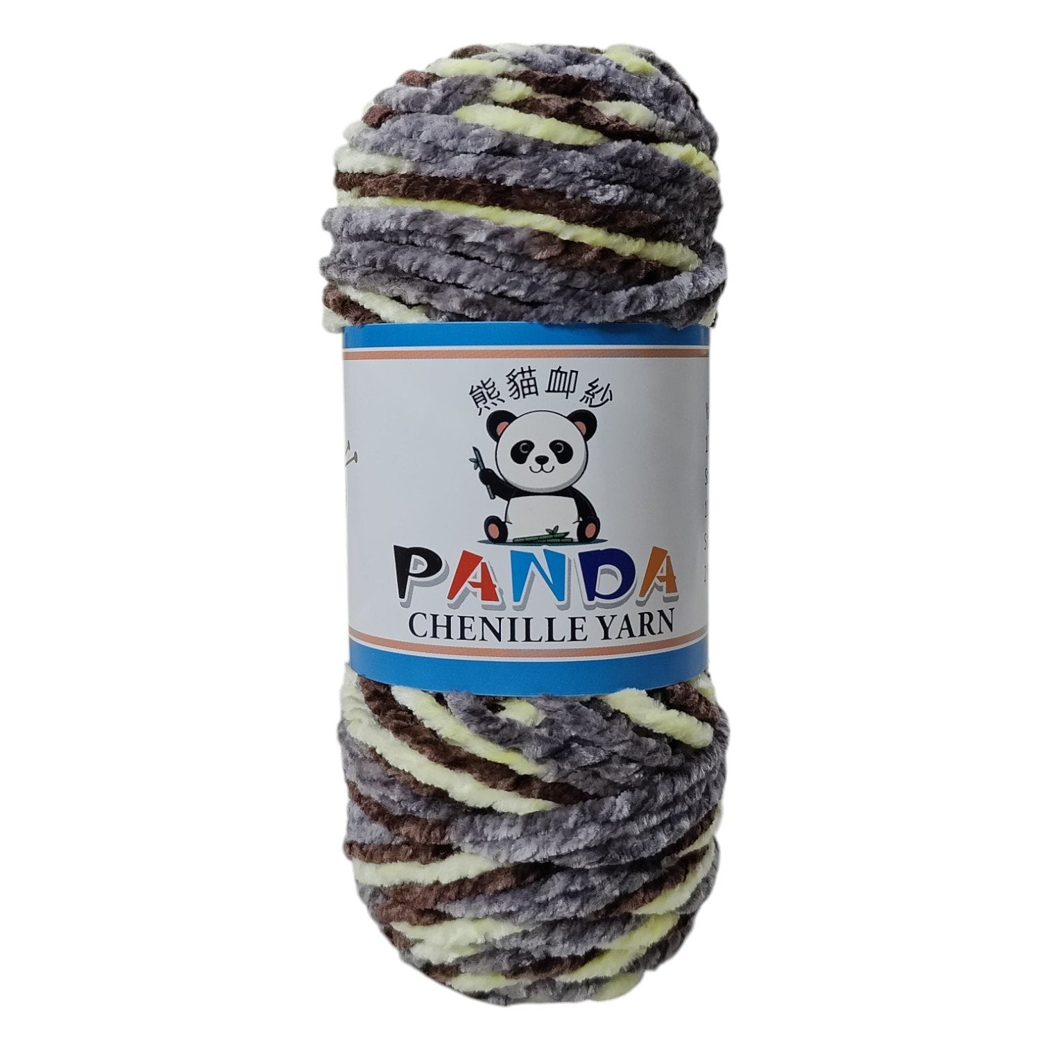 Panda Chenille Multi Velvet Yarn – 100g Super-Soft Chenille