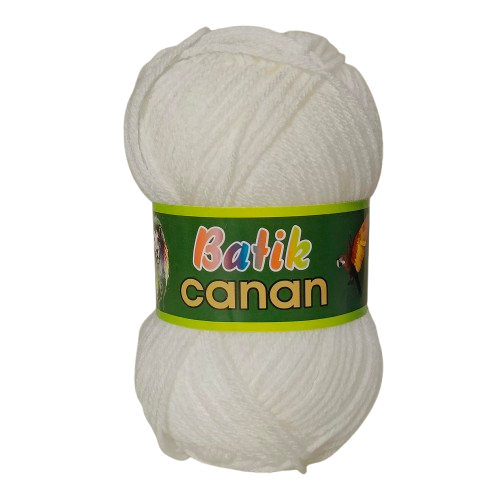 Canon Batik Plain Wool Yarn – 100% Acrylic | 4-Ply | 90–100 g