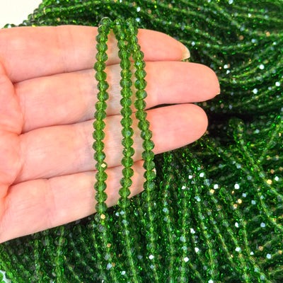 4mm Crystal Beads for Jewelry Making