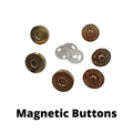 Magnetic Button Closure for Bags & Clutches