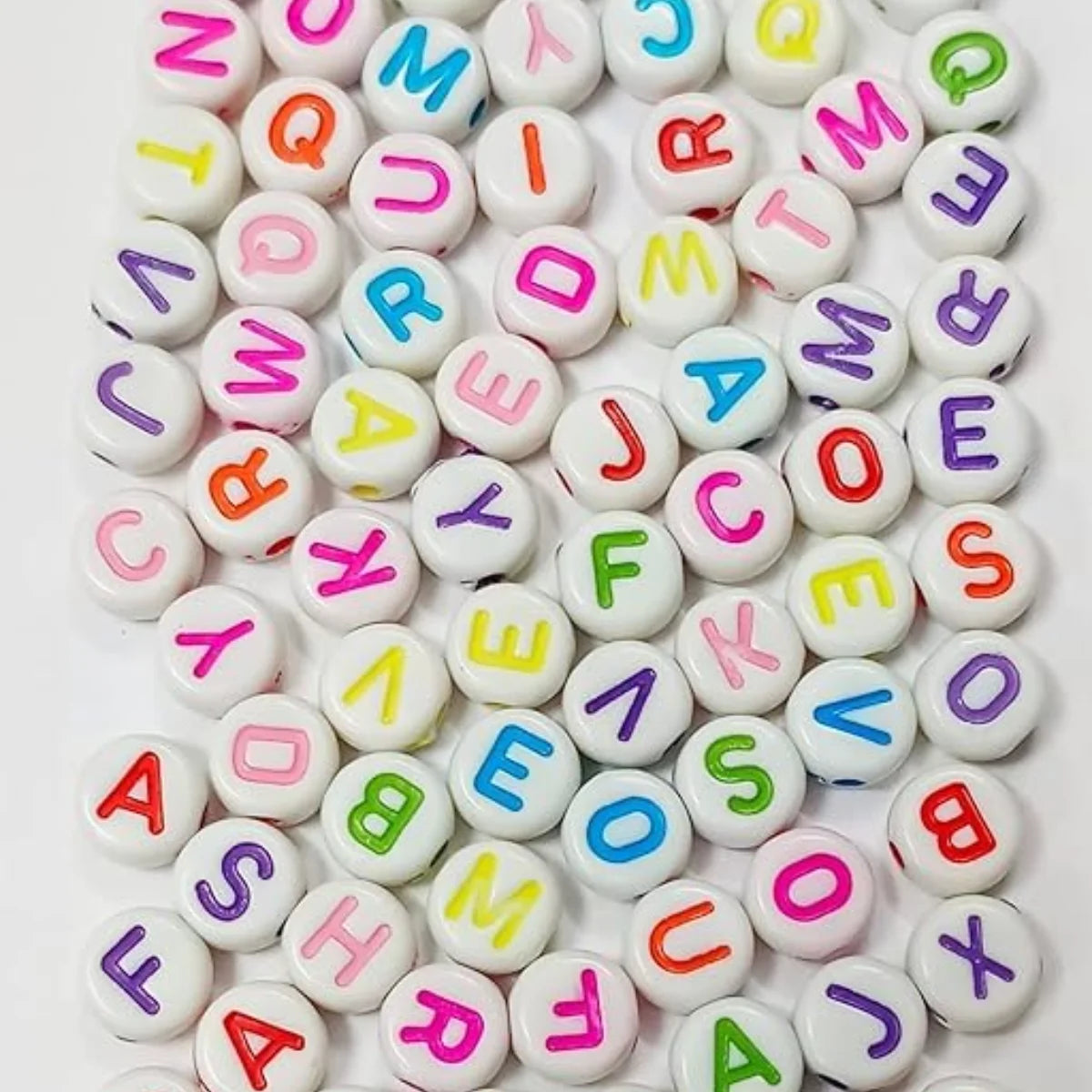 Mixed Alphabet Letter Beads A-Z | Name Beads for DIY
