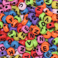 Mixed Alphabet Letter Beads A-Z | Name Beads for DIY