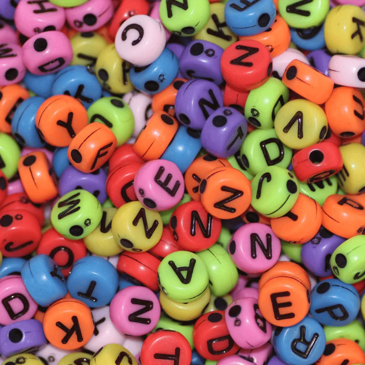 Mixed Alphabet Letter Beads A-Z | Name Beads for DIY