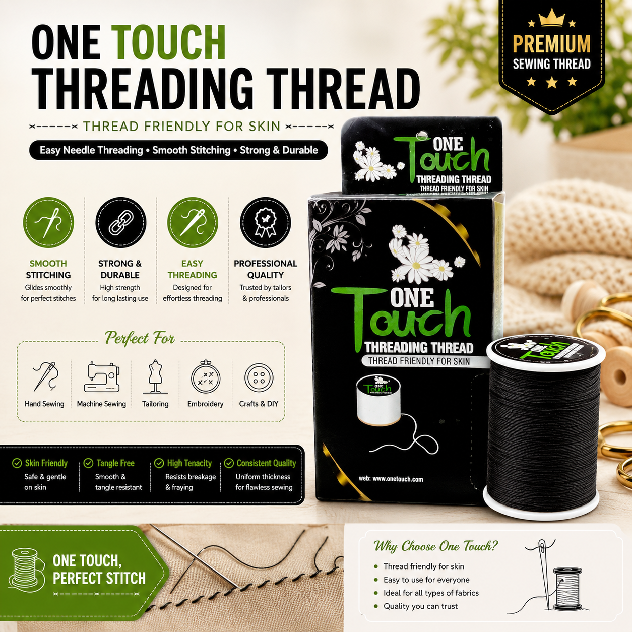 One Touch Threading Thread