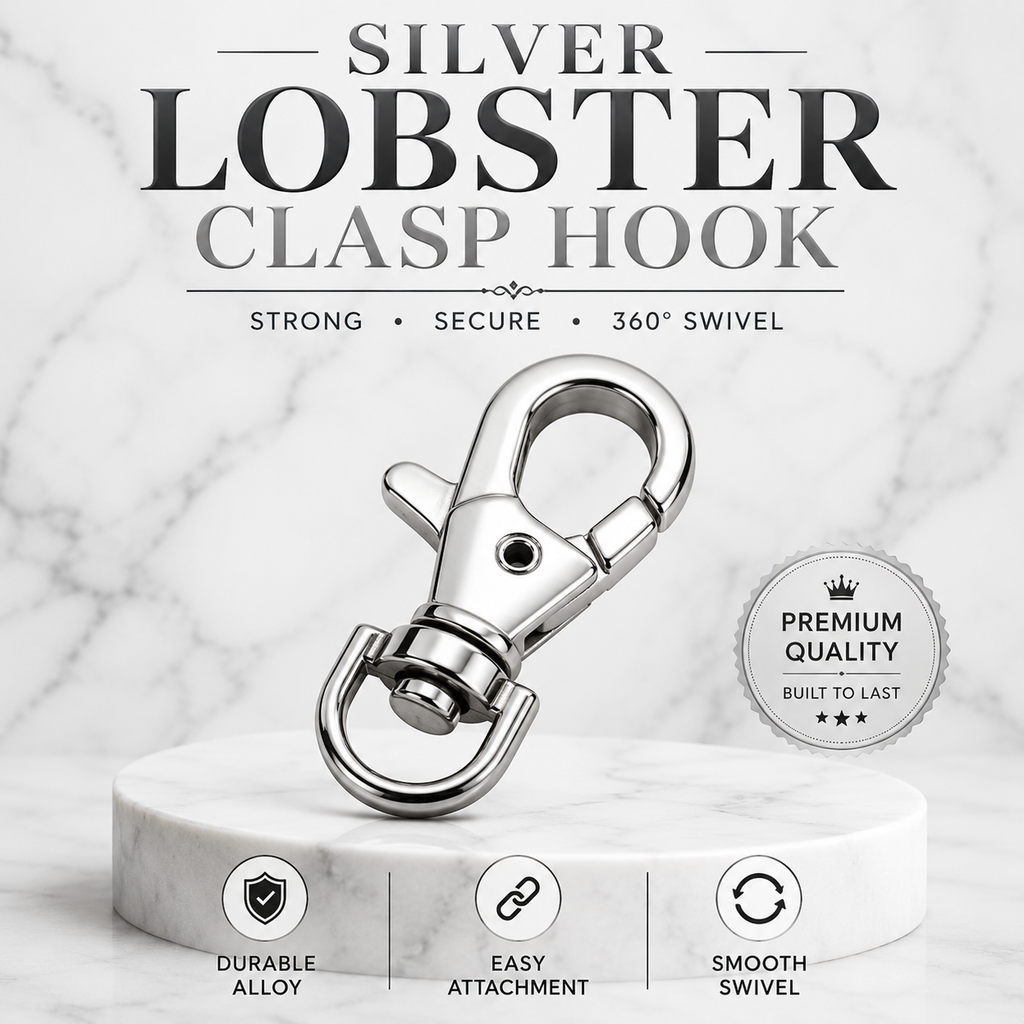 Pair of Lobster Clasp Hooks