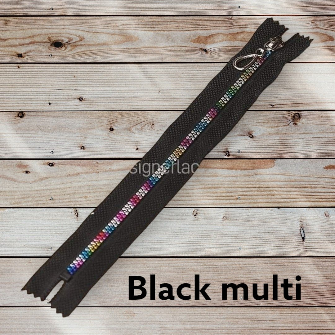 Fancy Decorative Zippers for Sewing & Crafting