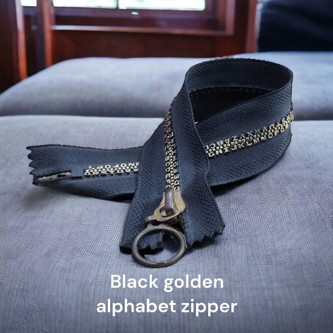 Fancy Decorative Zippers for Sewing & Crafting