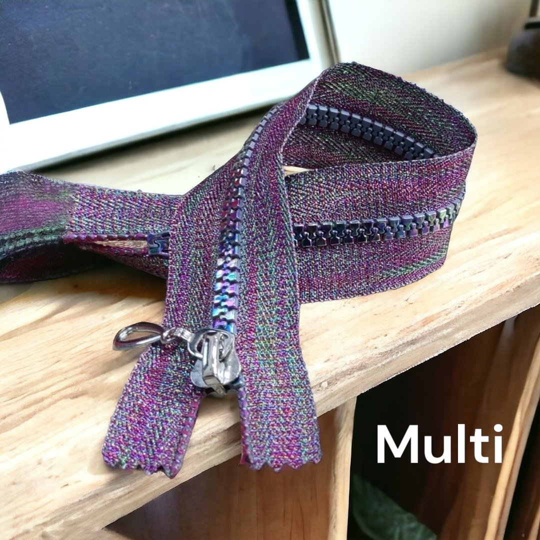 Fancy Decorative Zippers for Sewing & Crafting