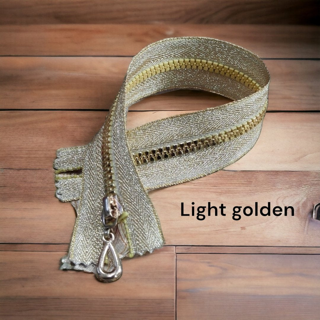 Fancy Decorative Zippers for Sewing & Crafting