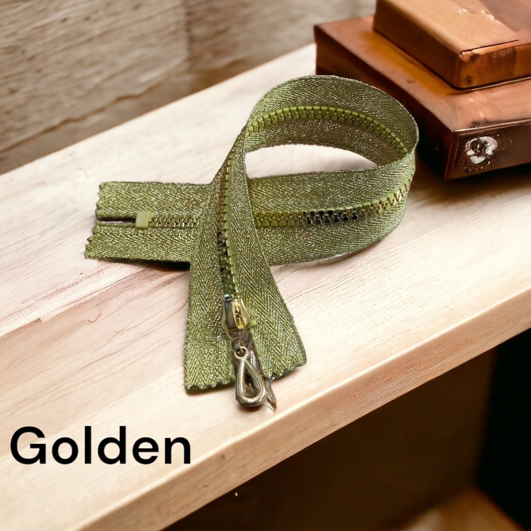 Fancy Decorative Zippers for Sewing & Crafting