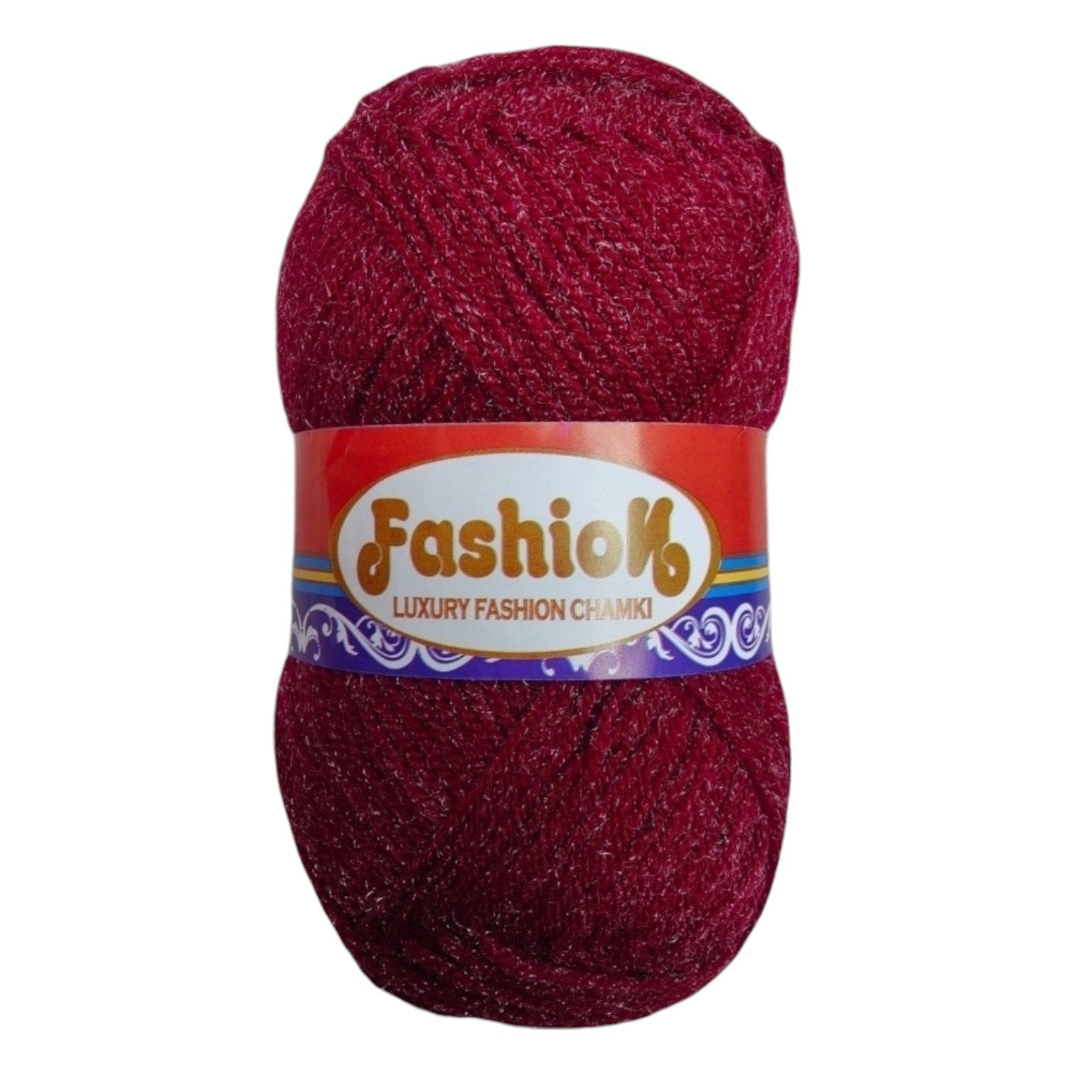 Fashion Glitter Wool Yarn | 90% Acrylic 10% Sparkle | 70–80g