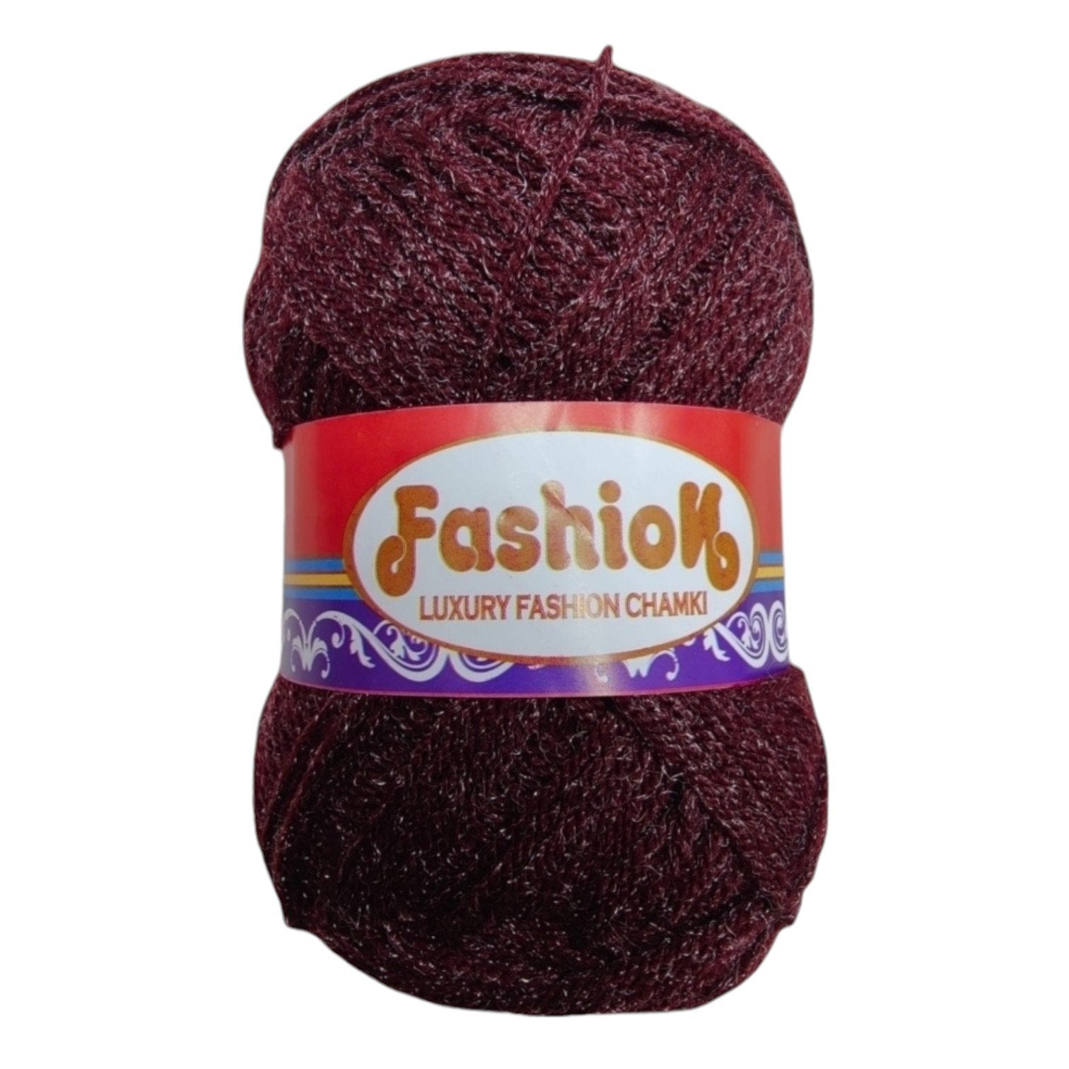 Fashion Glitter Wool Yarn | 90% Acrylic 10% Sparkle | 70–80g