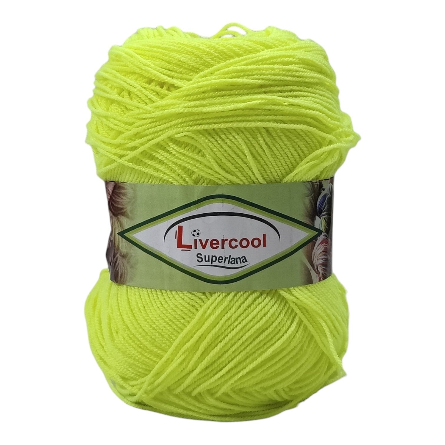 Livercool Wool Yarn – 100% Acrylic | 3-Ply | 75–80g Ball