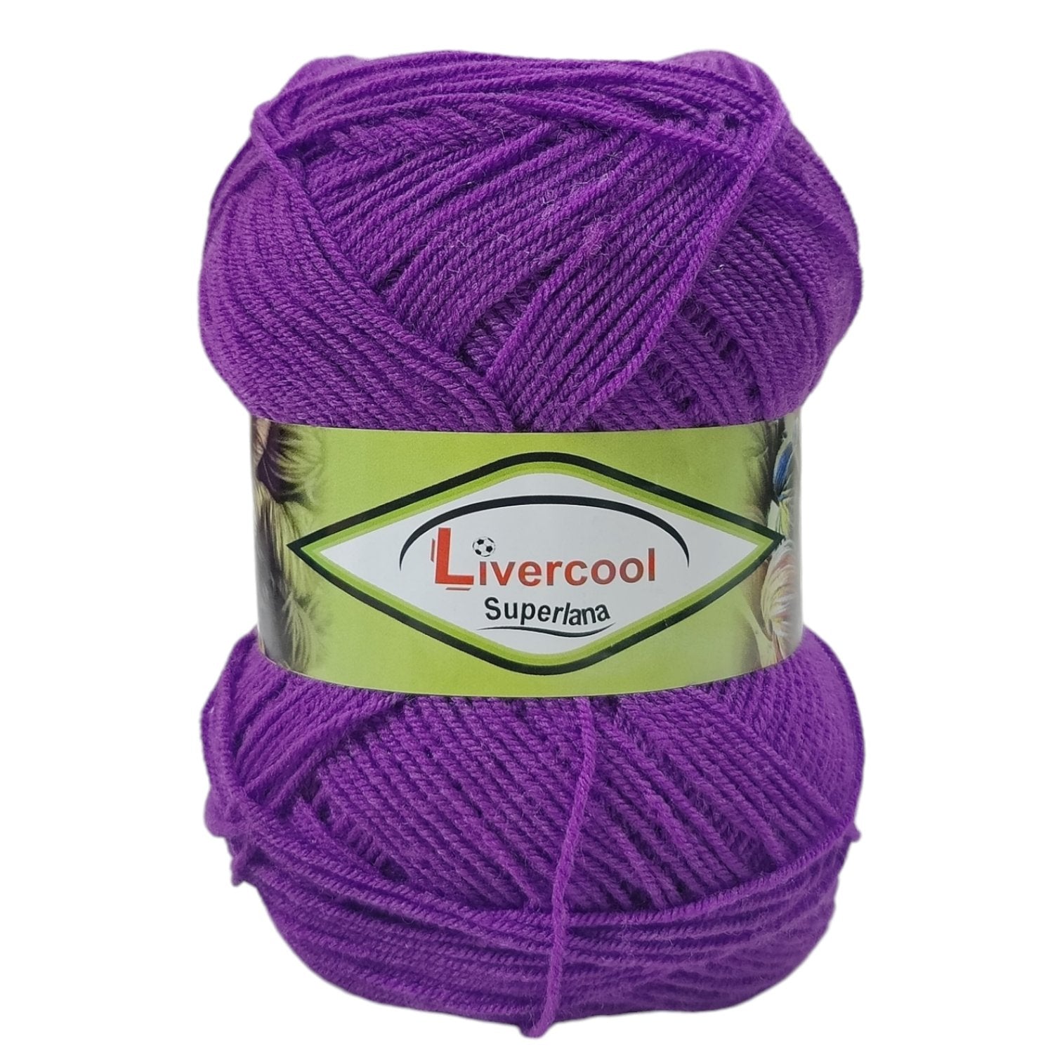 Livercool Wool Yarn – 100% Acrylic | 3-Ply | 75–80g Ball