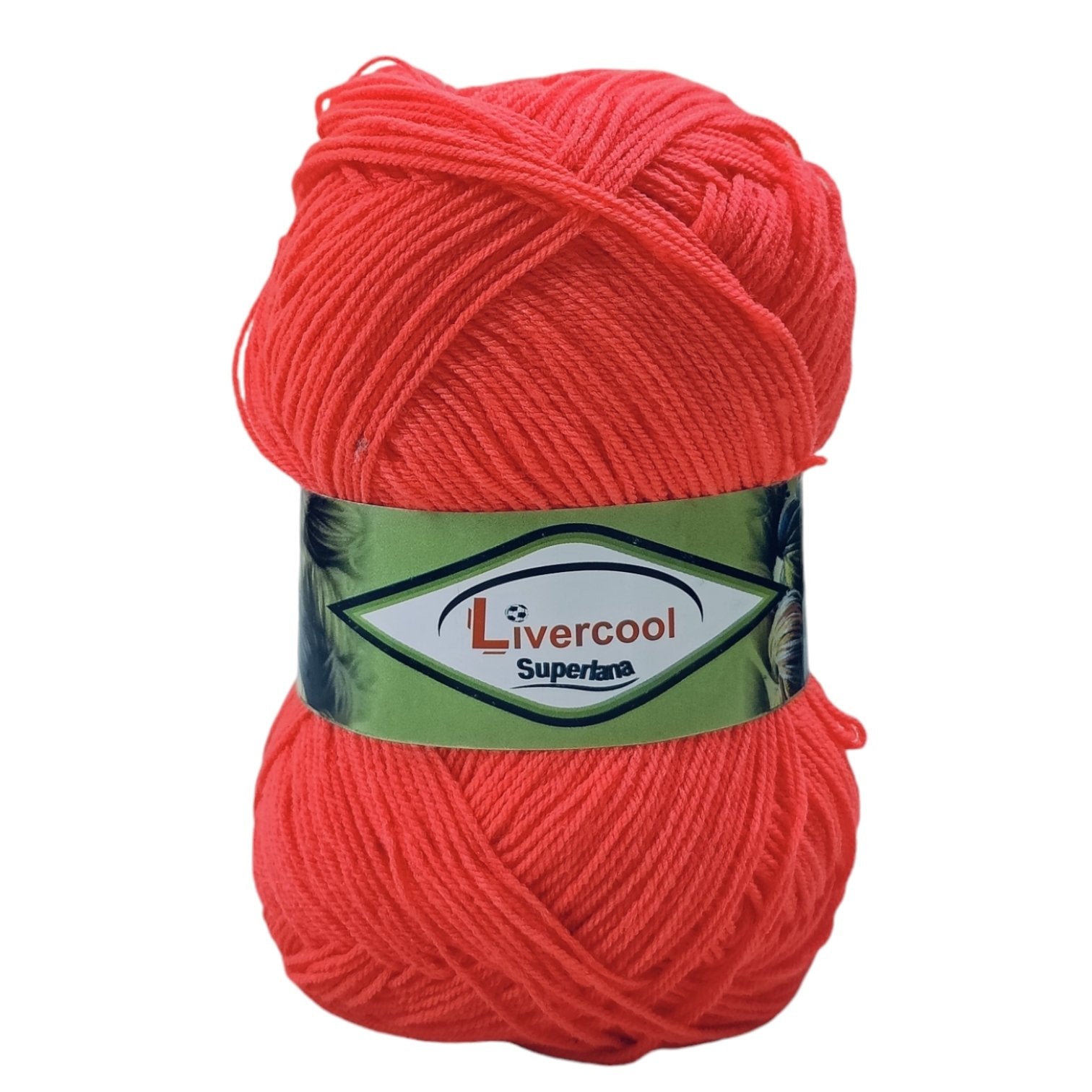 Livercool Wool Yarn – 100% Acrylic | 3-Ply | 75–80g Ball