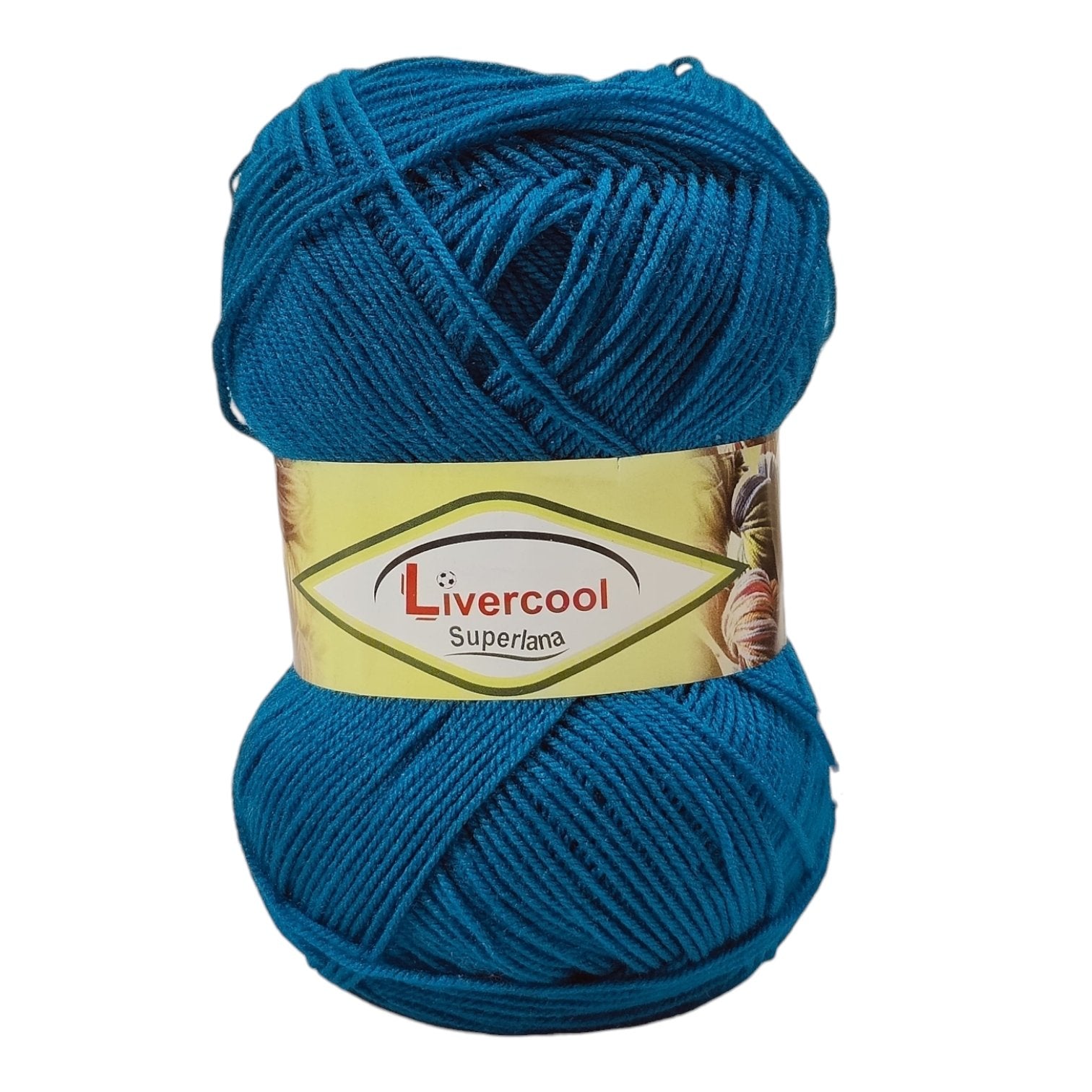 Livercool Wool Yarn – 100% Acrylic | 3-Ply | 75–80g Ball