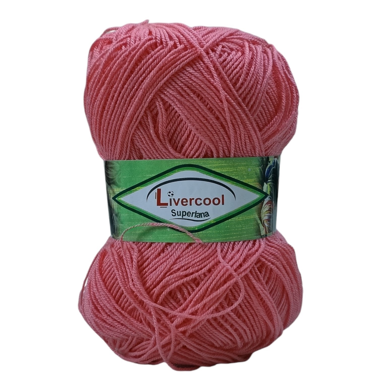 Livercool Wool Yarn – 100% Acrylic | 3-Ply | 75–80g Ball