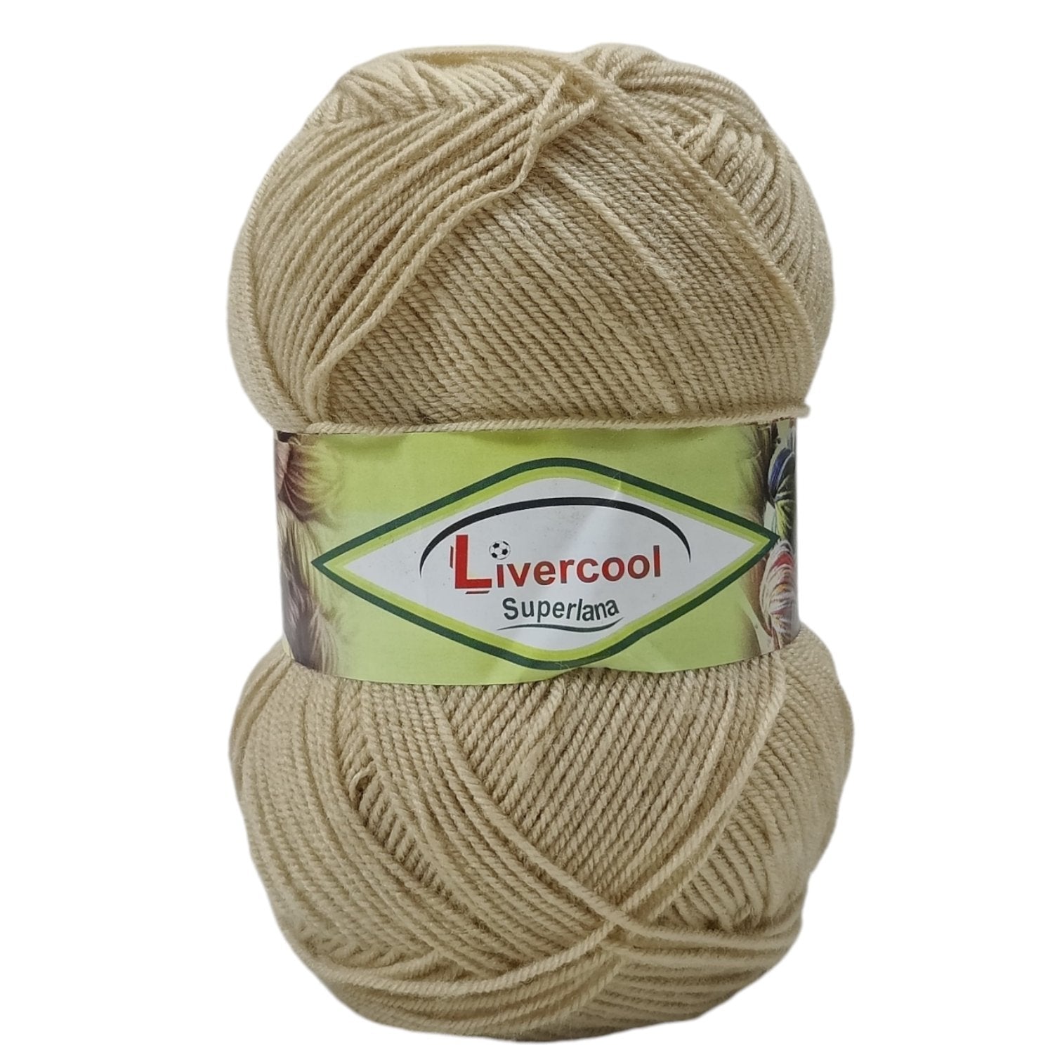 Livercool Wool Yarn – 100% Acrylic | 3-Ply | 75–80g Ball