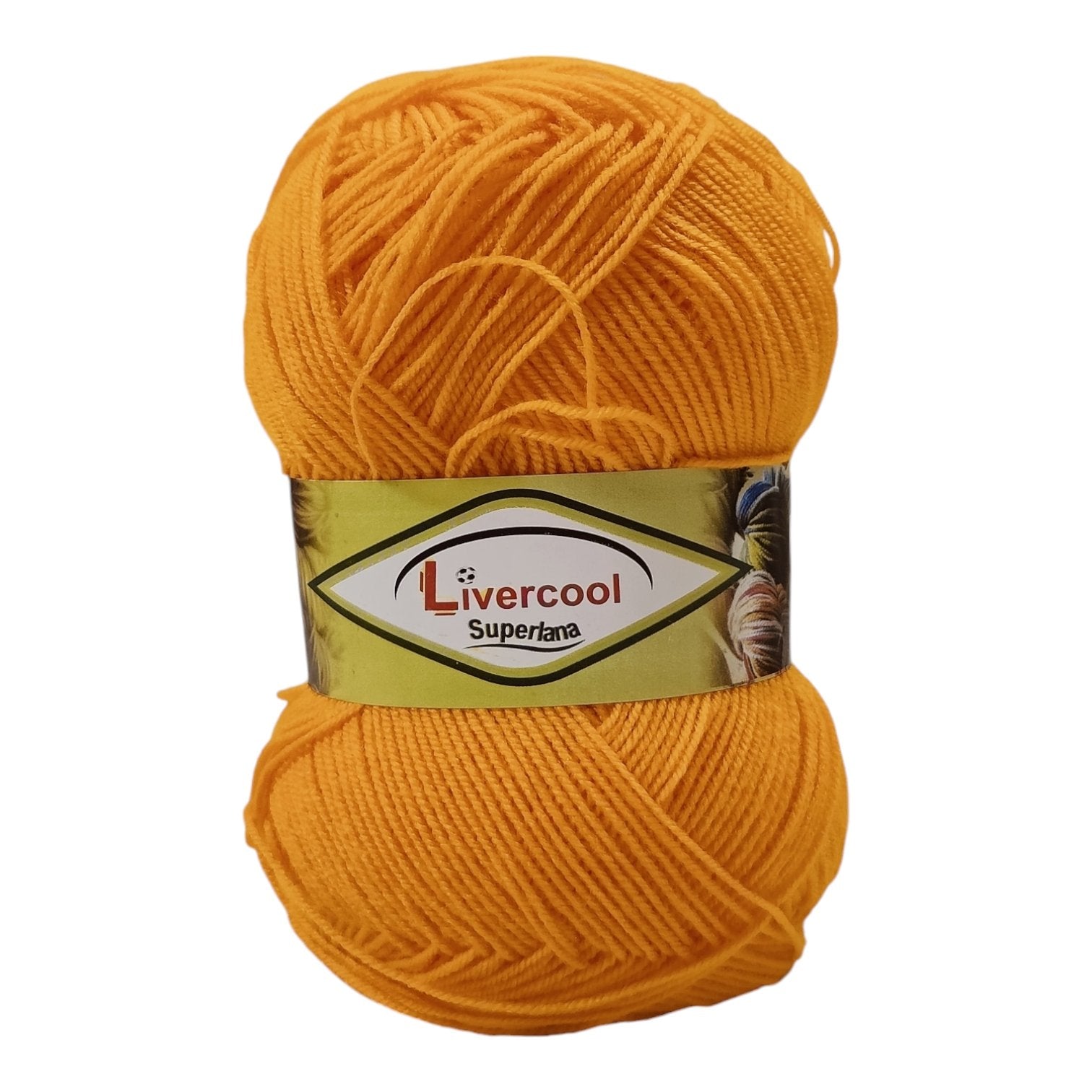 Livercool Wool Yarn – 100% Acrylic | 3-Ply | 75–80g Ball