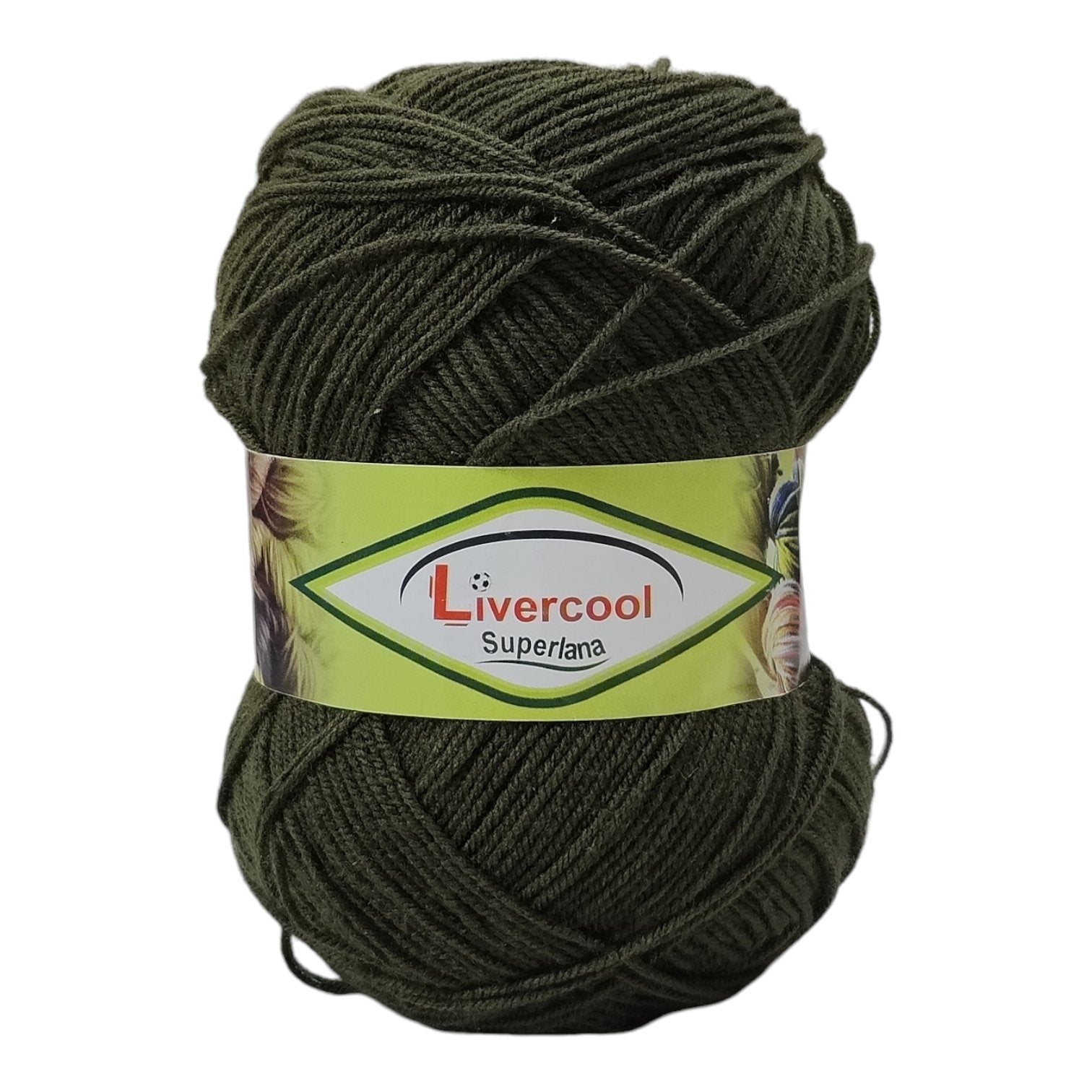 Livercool Wool Yarn – 100% Acrylic | 3-Ply | 75–80g Ball