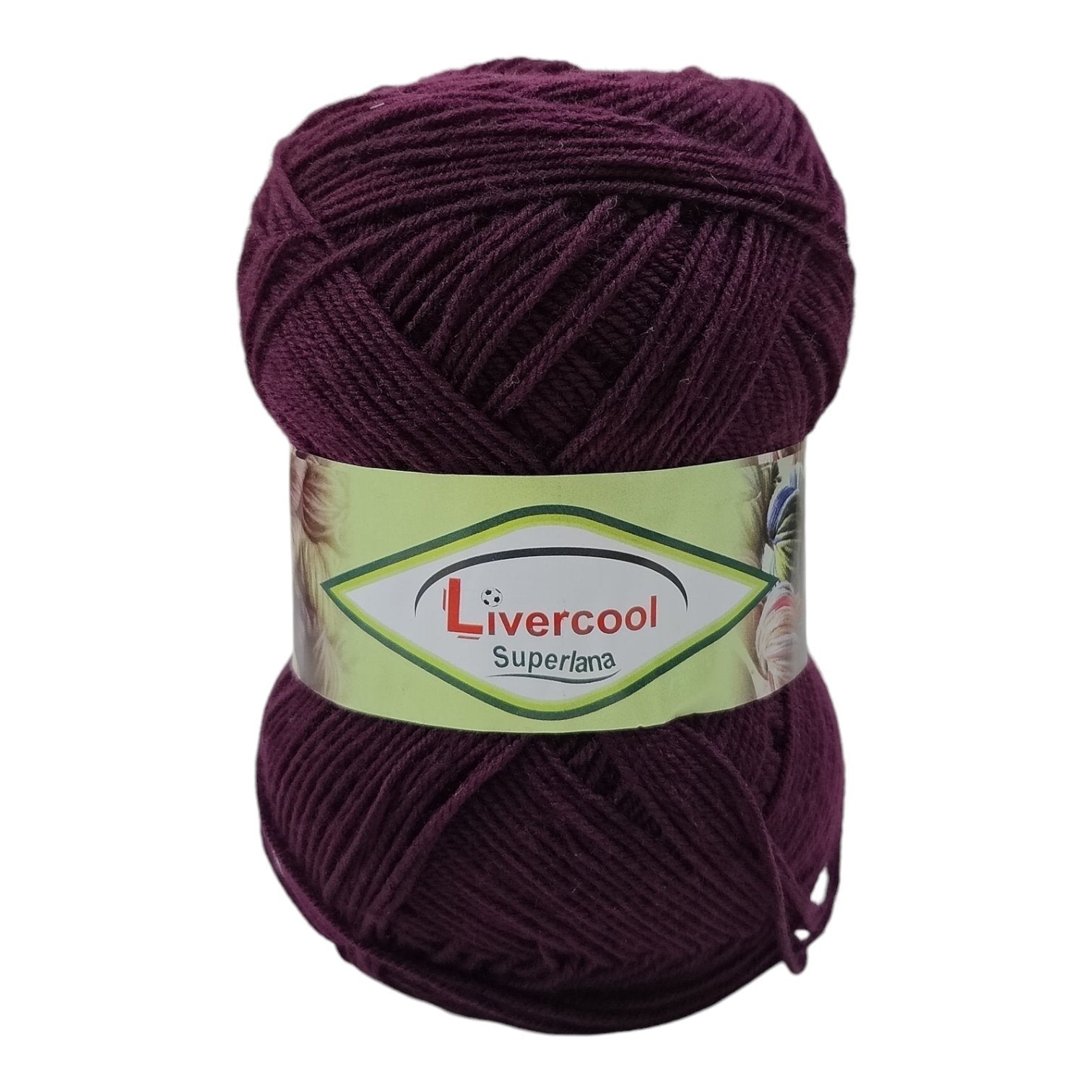 Livercool Wool Yarn – 100% Acrylic | 3-Ply | 75–80g Ball