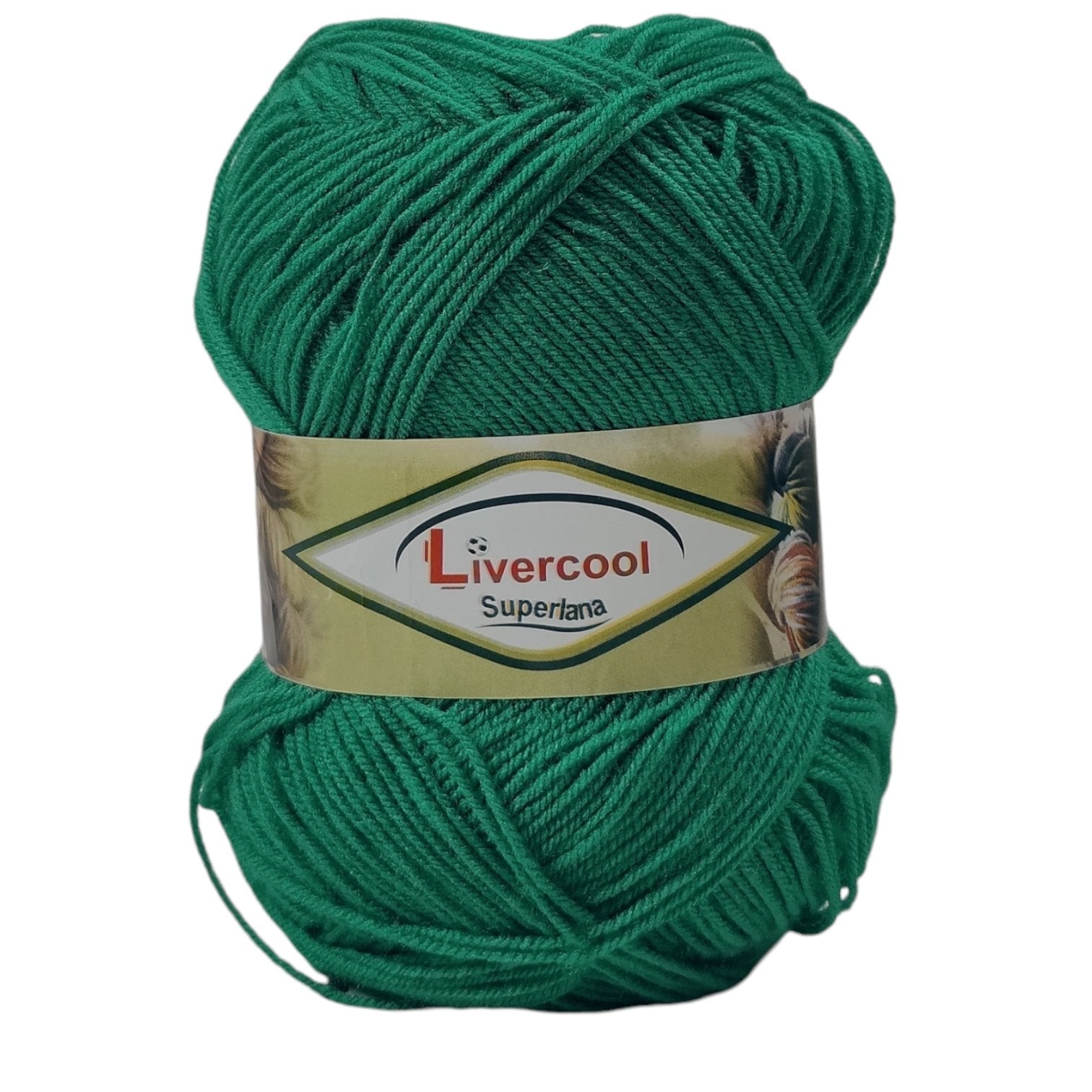 Livercool Wool Yarn – 100% Acrylic | 3-Ply | 75–80g Ball