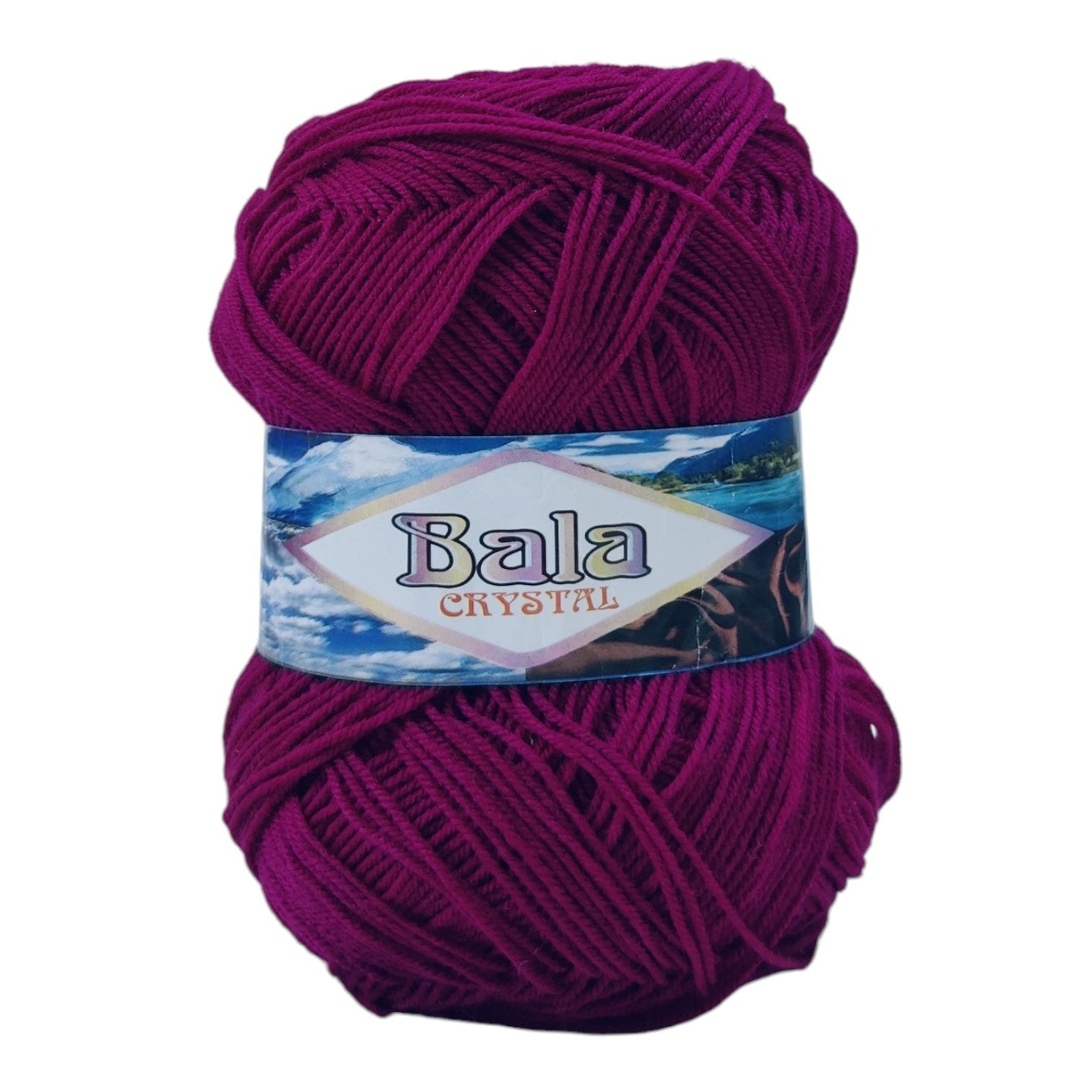 Bala 3-Ply Wool Yarn – 100% Acrylic, 75–80g Soft Balls