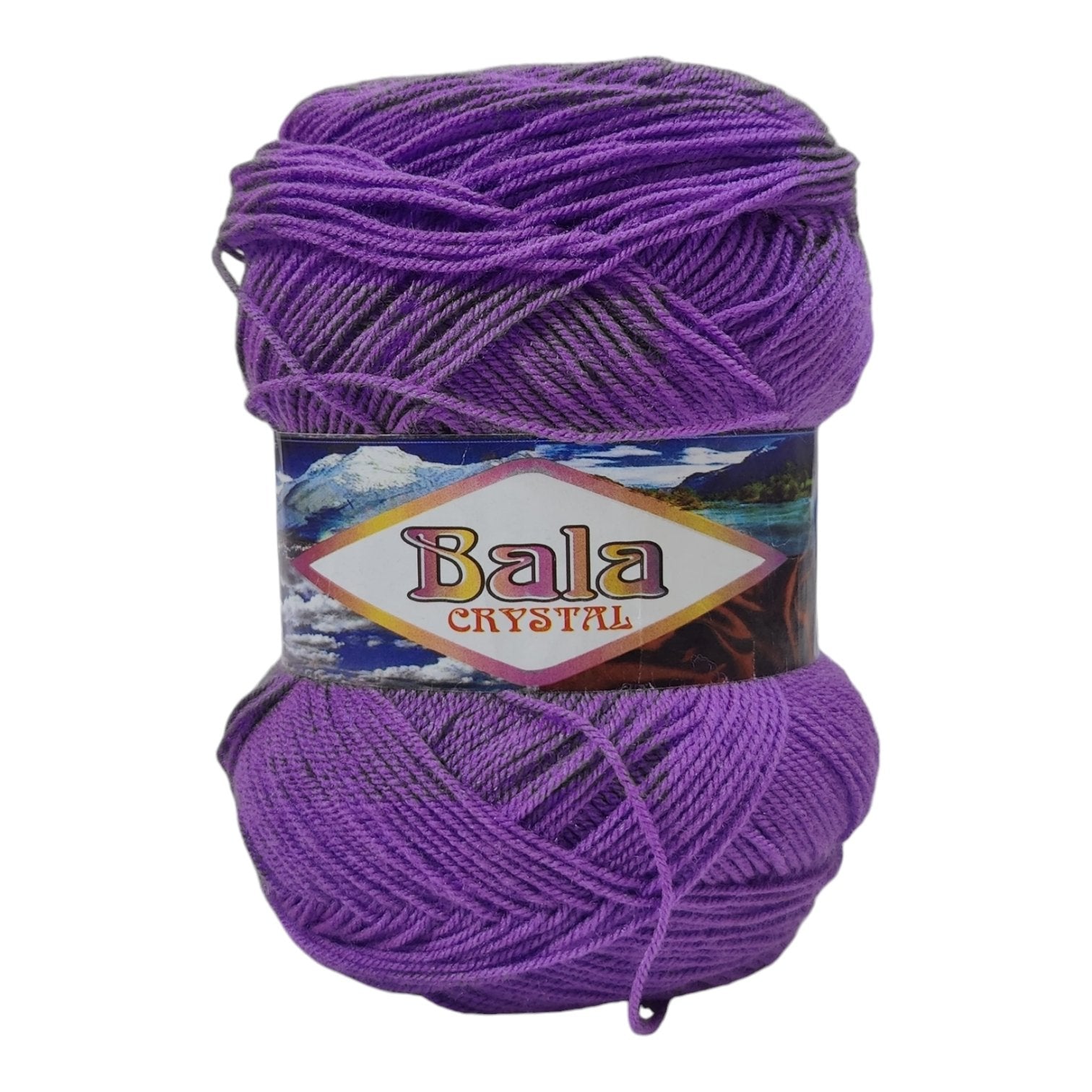 Bala 3-Ply Wool Yarn – 100% Acrylic, 75–80g Soft Balls
